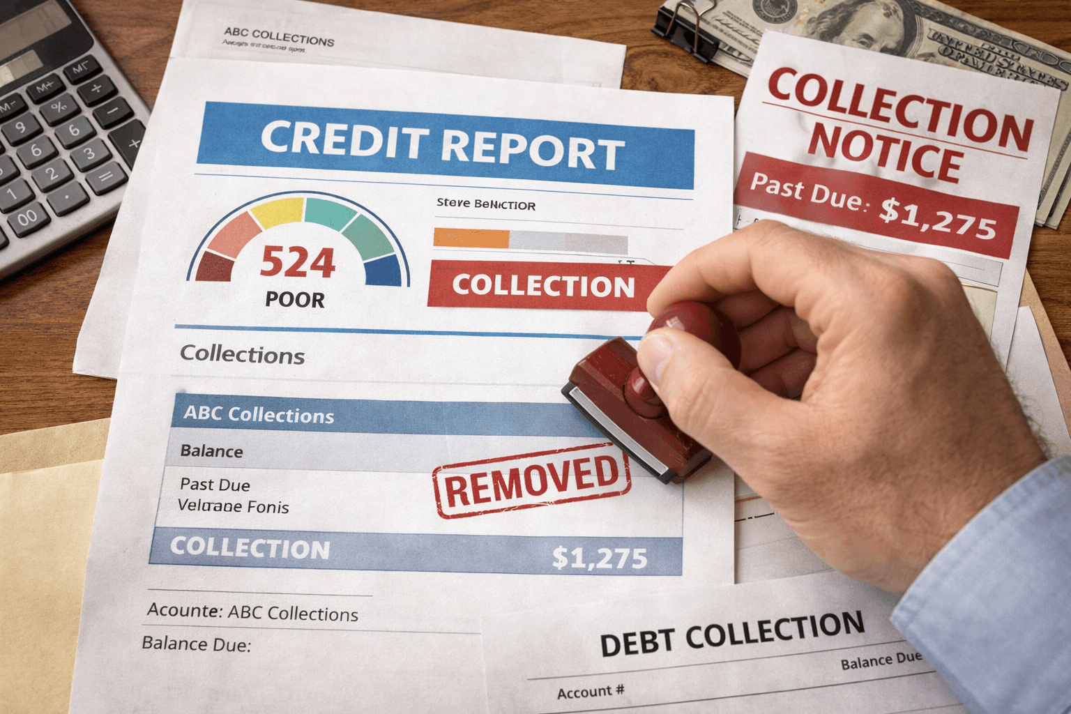 Credit Collection Visual How to Remove Collections From Your Credit Report in 2026 (Step-by-Step ...